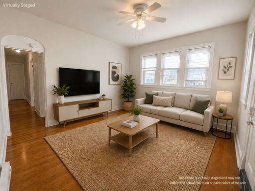 1BR/1BA Apartment with Ceiling Fans – photo 1