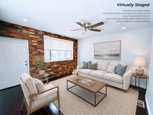 Comfortable 2BR/1BA Apartment with Central Air & In-Unit Laundry – photo 1