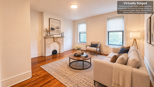 Newly Renovated 2BR/1BA Apartment with Central A/C & In-Unit Laundry – photo 1