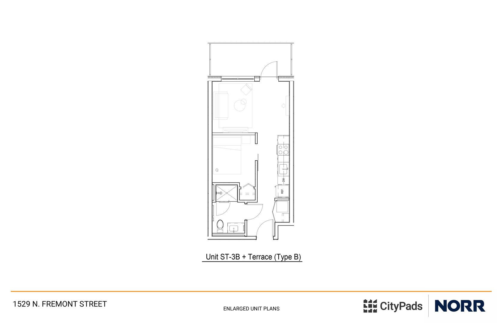 Chicago Apartment: 1529 N Fremont St