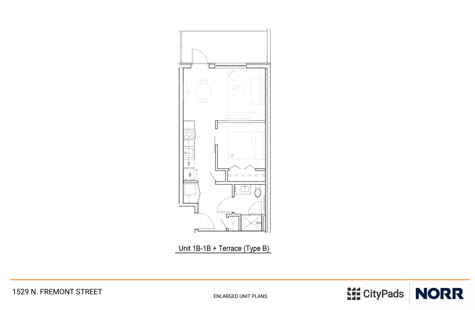 Chicago Apartment: 1529 N Fremont St