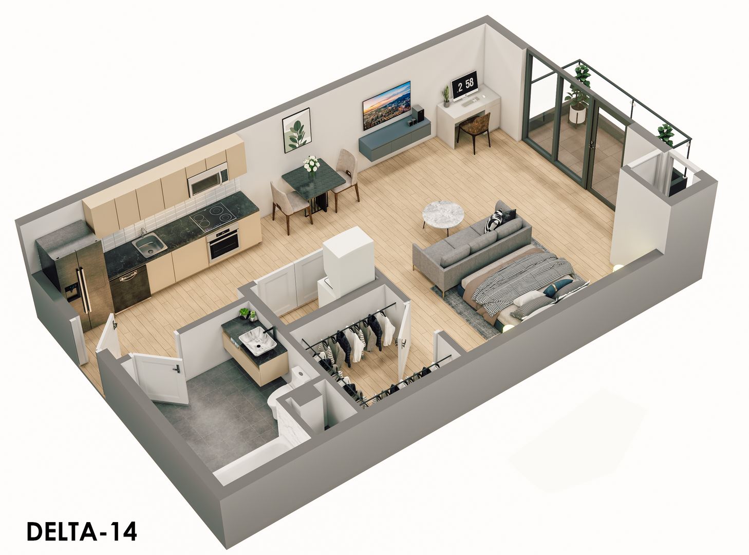 Philadelphia Apartment: 417 Callowhill Street