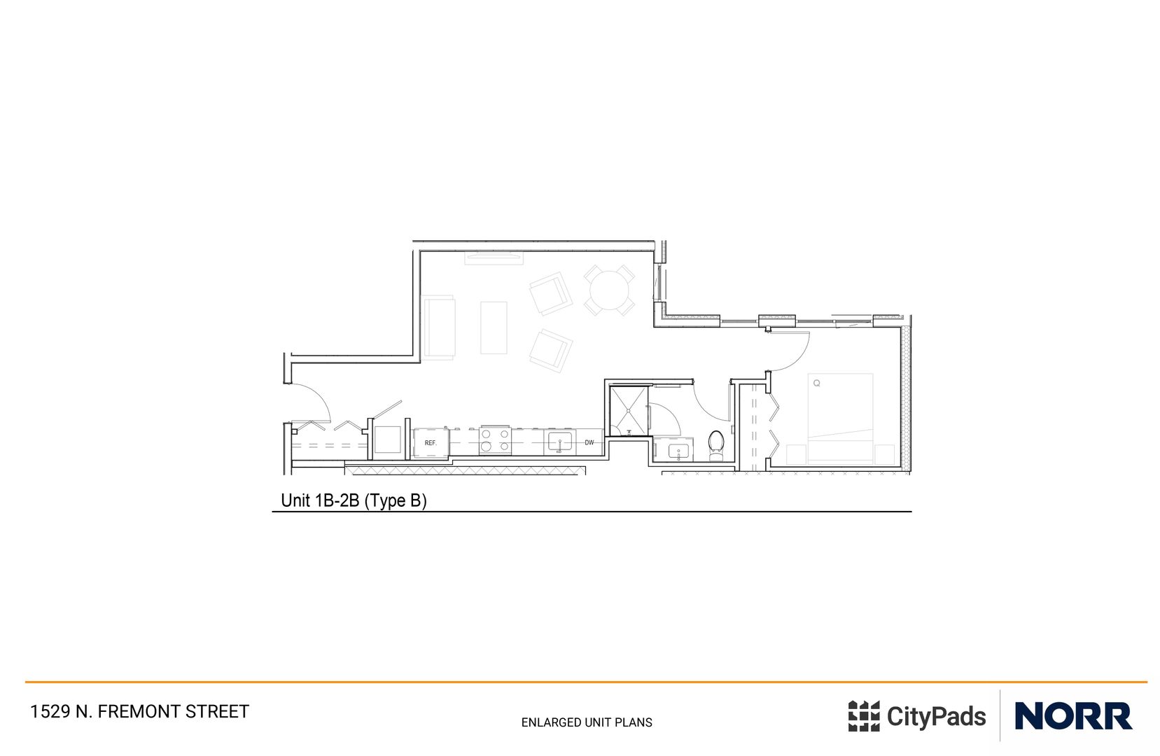 Chicago Apartment: 1529 N Fremont St