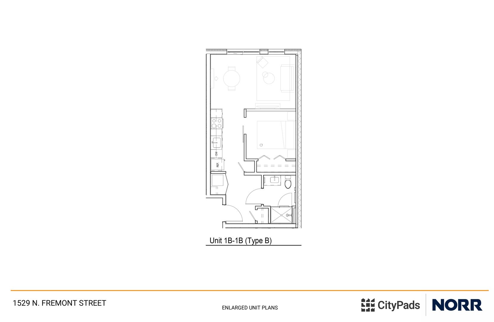 Chicago Apartment: 1529 N Fremont St