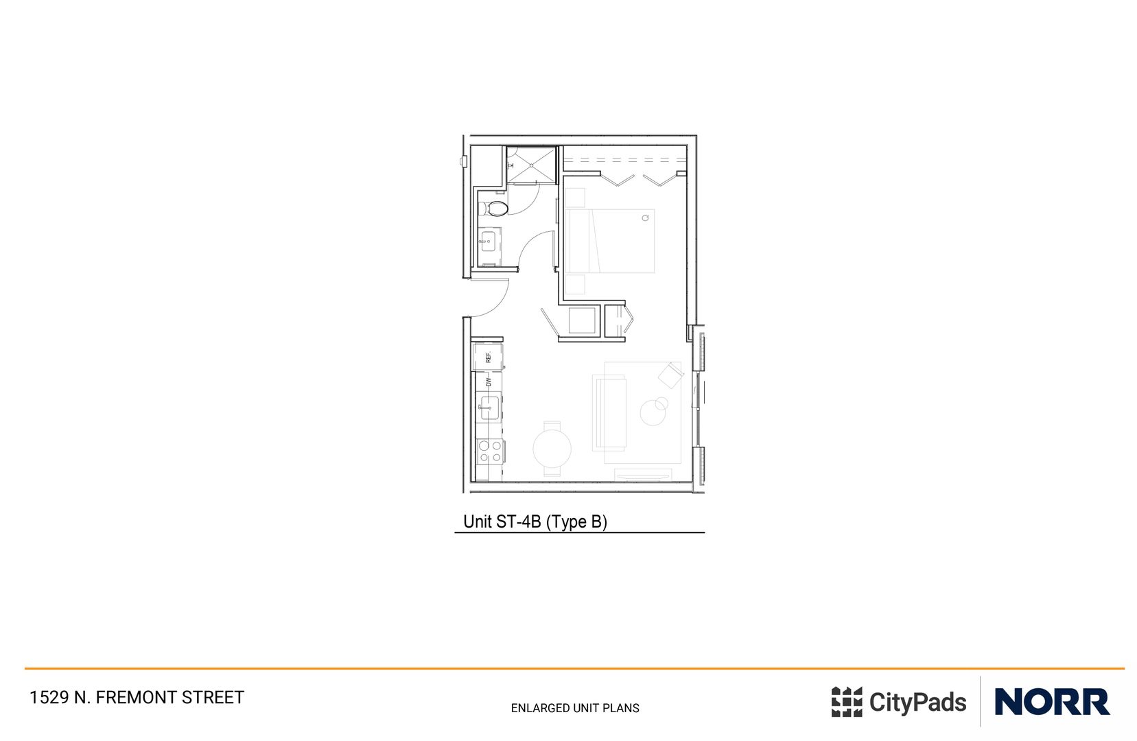 Chicago Apartment: 1529 N Fremont St
