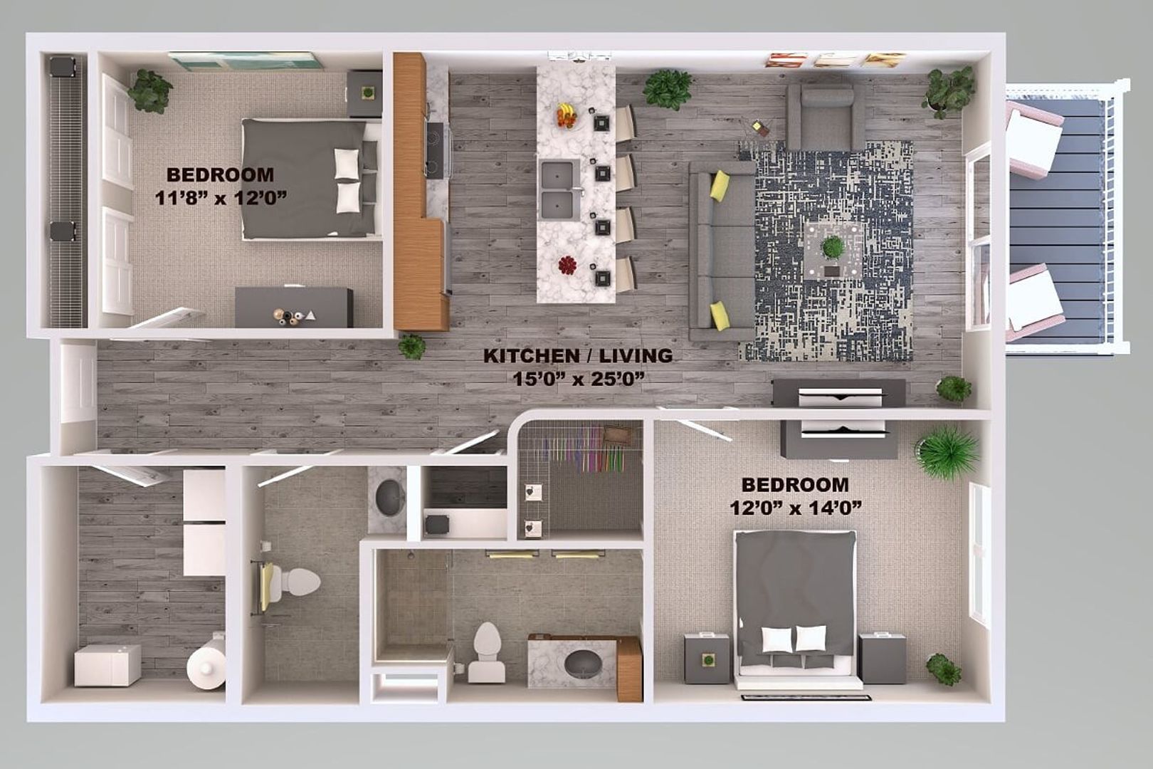 Mequon Apartment: 11127 N. Weston Drive