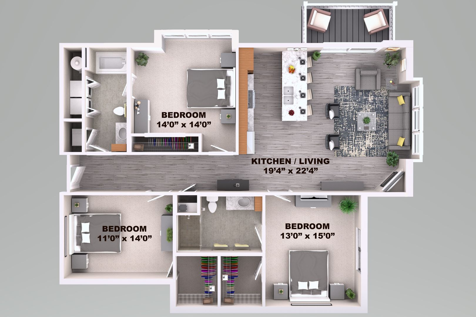Mequon Apartment: 11127 N. Weston Drive