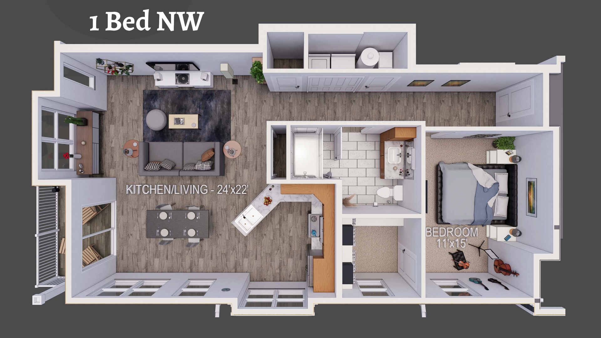 Cedarburg Apartment: W63N456 Hanover Ave