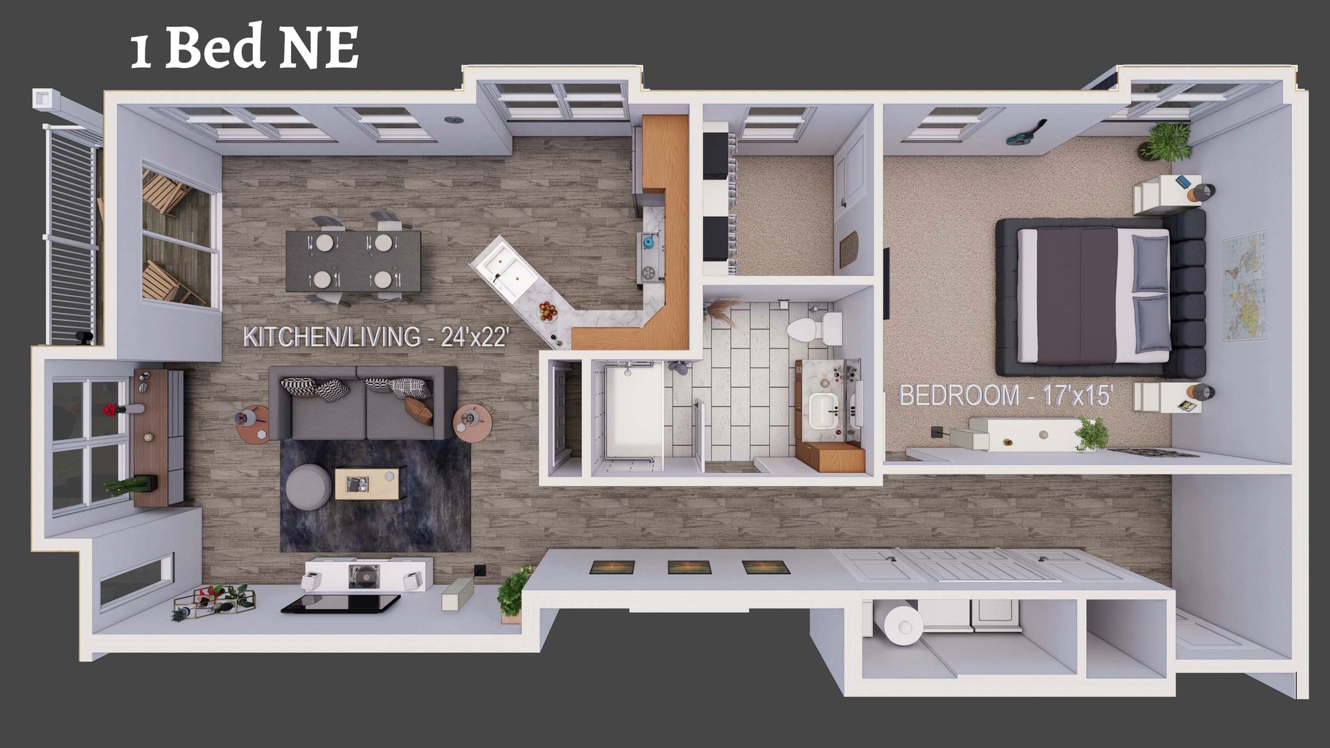 Cedarburg Apartment: W63N456 Hanover Ave