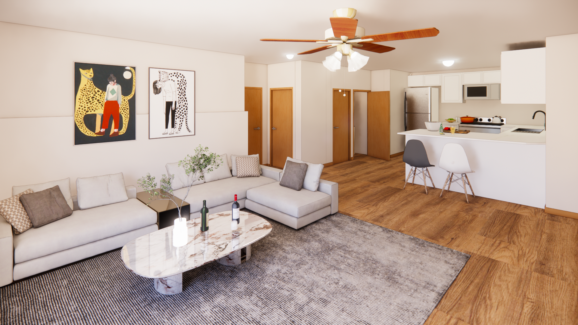 Tiffin Apartment: 531 - 627 Potter St