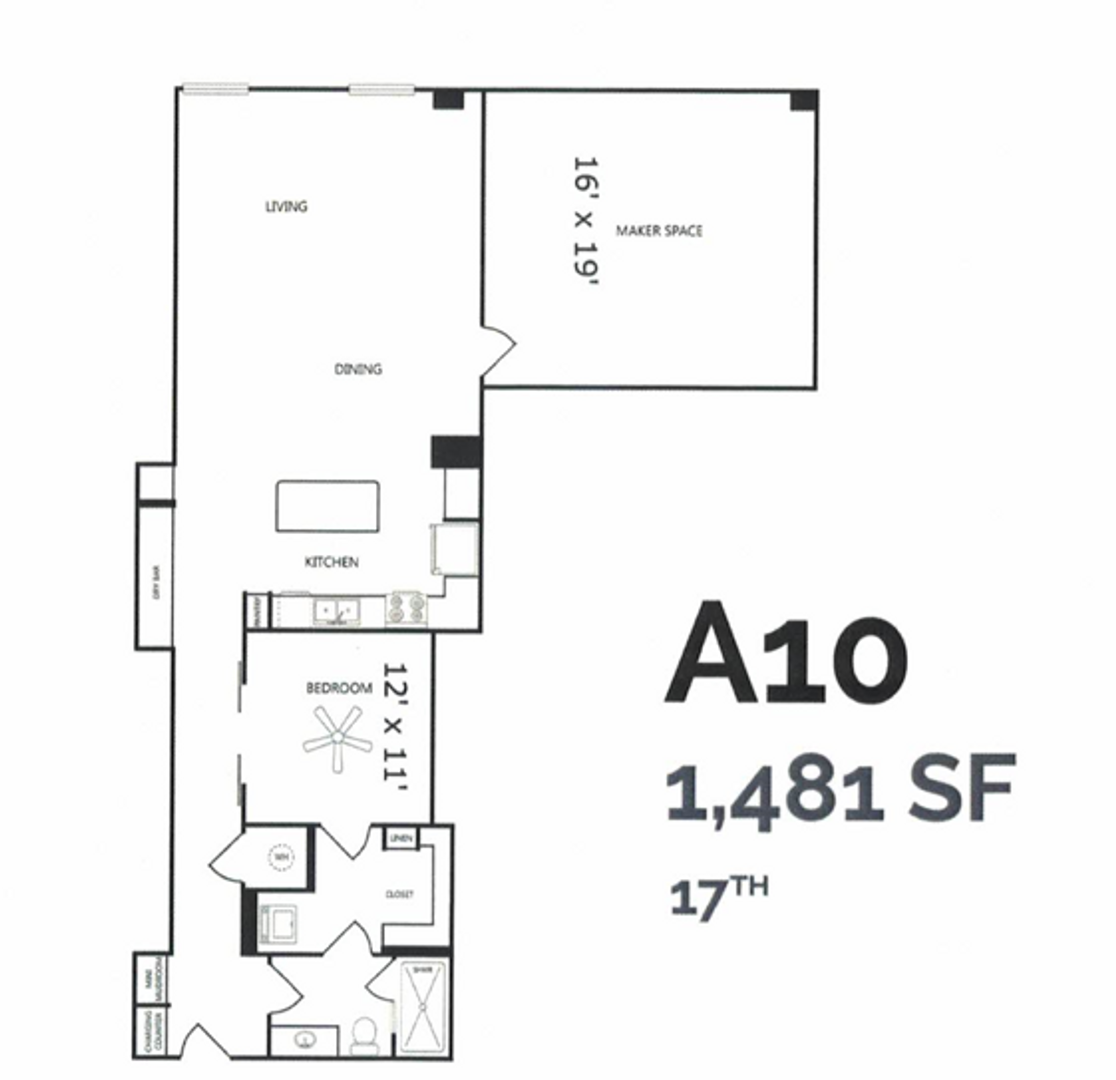 Dallas Apartment: 1900 Pacific Ave