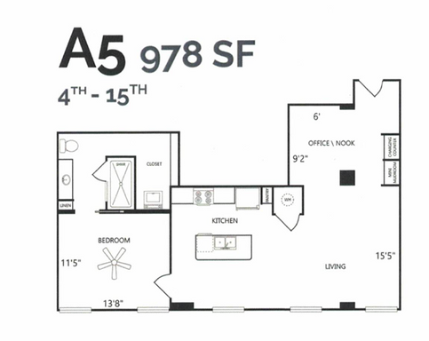 ADA Affordable 1 Bedroom / TIF Program/ Accessibility-Friendly – photo 1