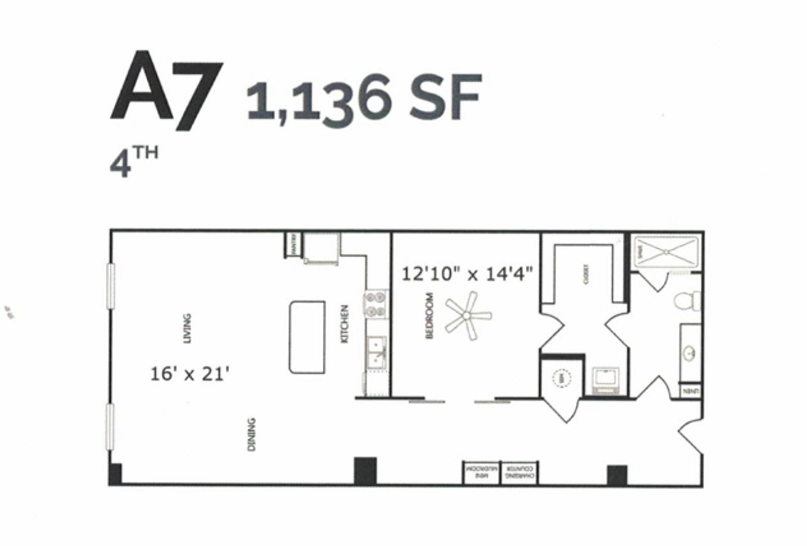 Dallas Apartment: 1900 Pacific Ave
