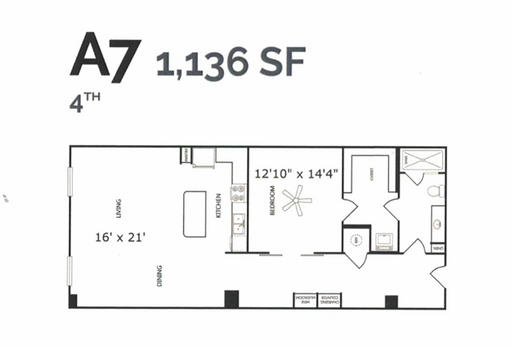 1 Bedroom /City View – photo 1