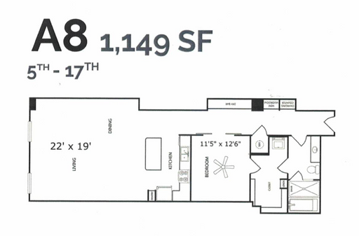 1 Bedroom /City View – photo 1