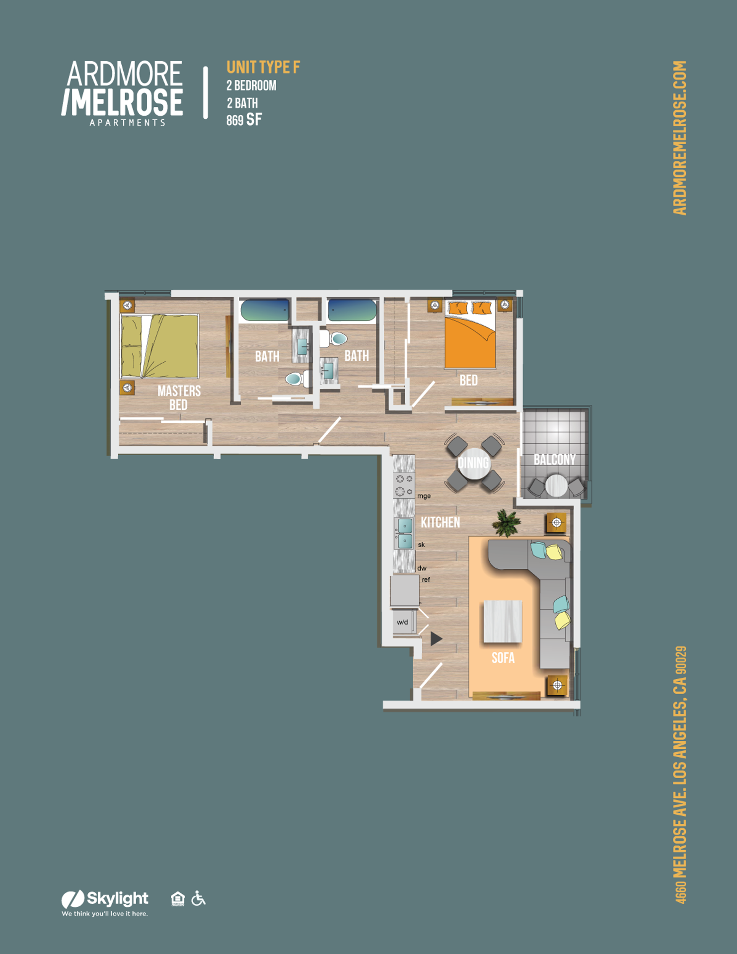 Los Angeles Apartment: 4660 Melrose Avenue