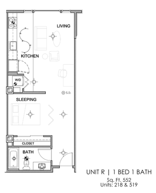 Excellent design, superb efficiency. Amazing Open 1 Bedroom! – photo 1