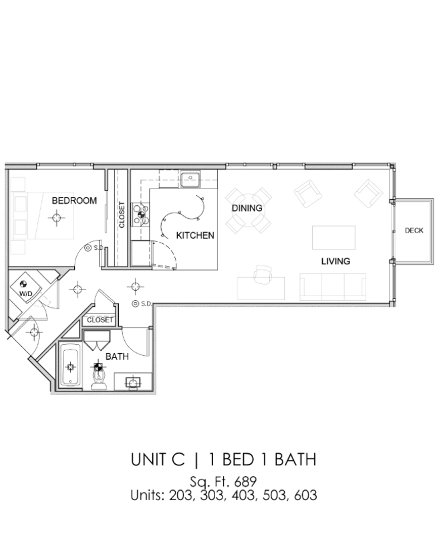 Seattle Apartment: 1615 Belmont Ave