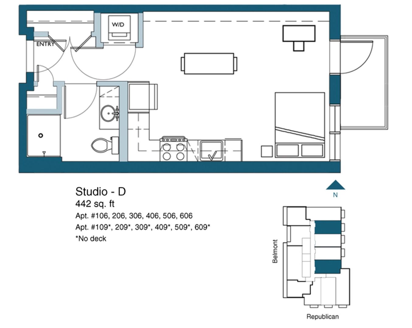 Seattle Apartment: 500 Belmont Ave. E