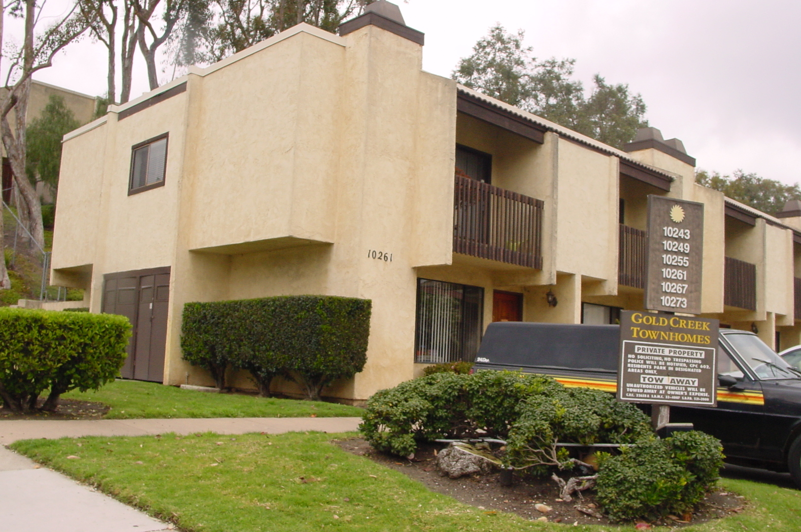 San Diego Townhome: 10261 Black Mountain Rd #K2 - 212607K