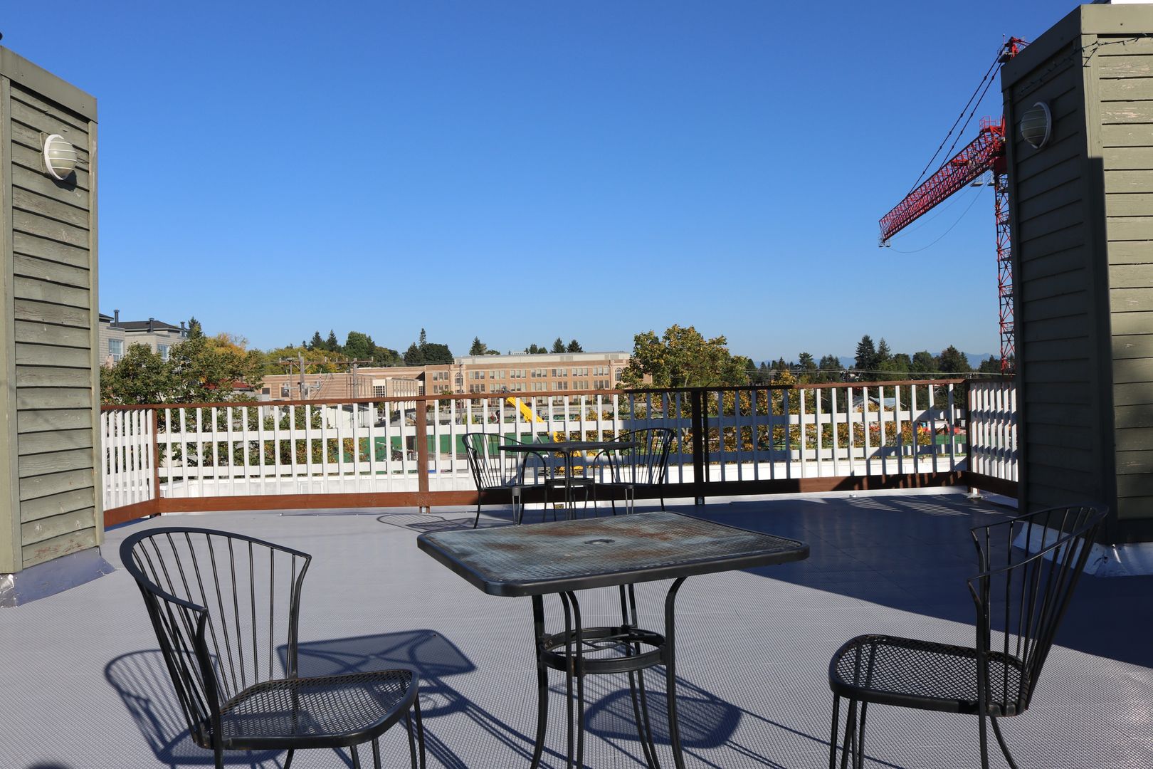 Roof deck at Strada 67