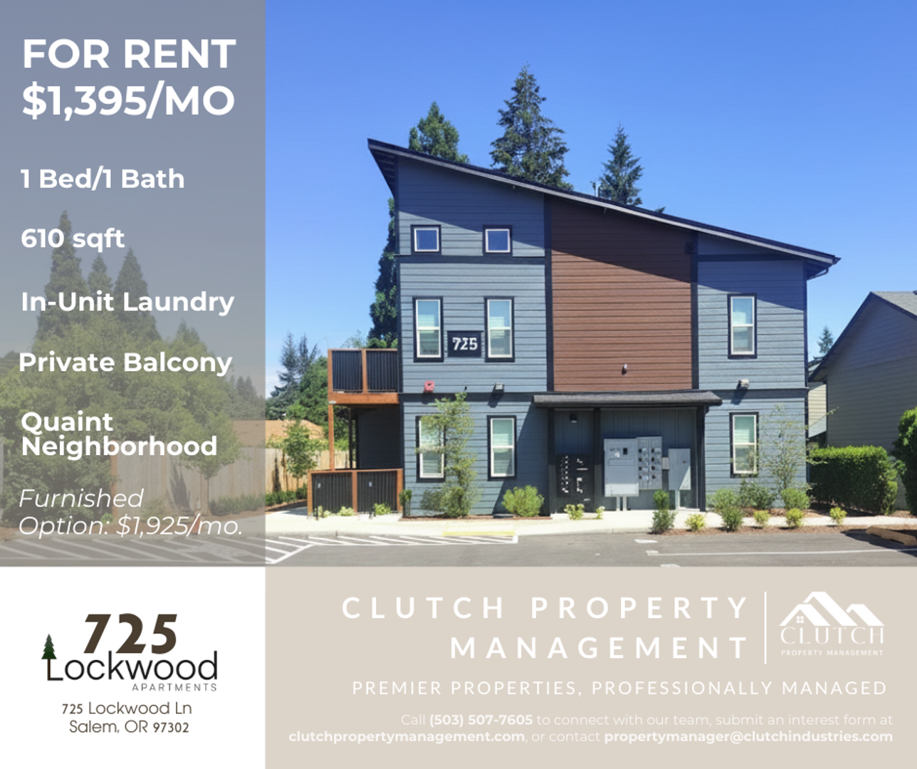 Salem Apartment: 701-725 Lockwood Ln. S