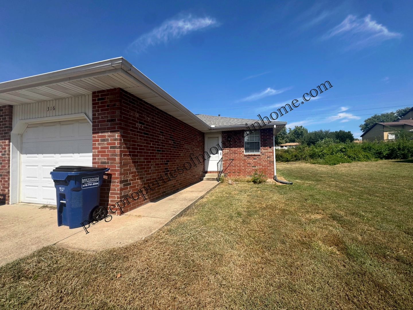 Mountain Home Apartment: 316  Newton Ave
