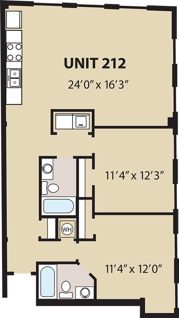 Springfield Apartment: 211 S. Market Ave.