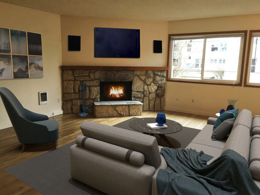 Upper corner unit, open concept, bike storage, off street parking! All dogs welcome! – photo 1