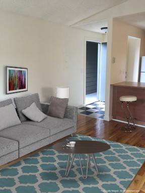 Lower level 1bed, off street parking, coin op laundry on site, all dogs welcome! – photo 1