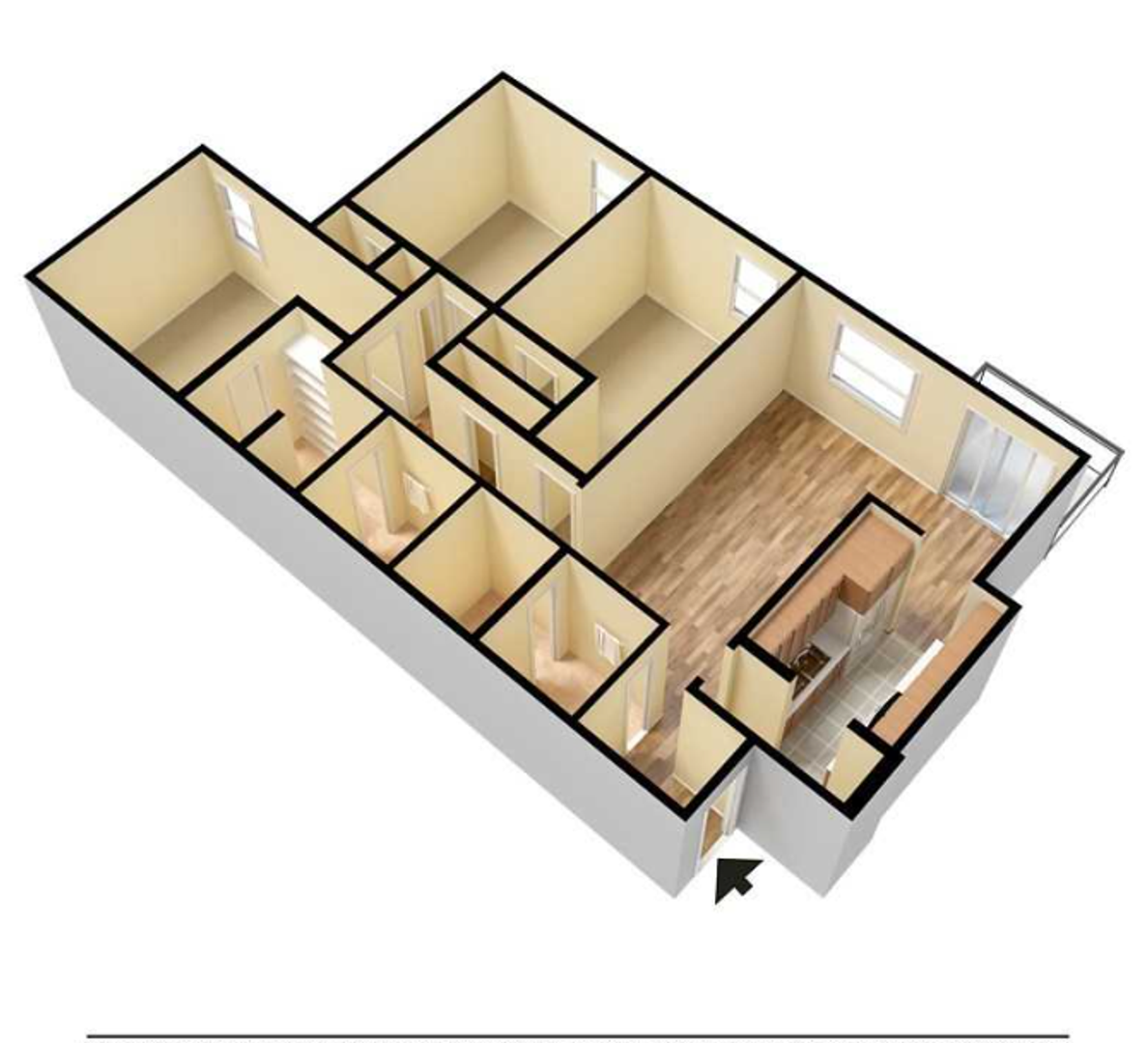 Florence Apartment: 1541 Helton Drive