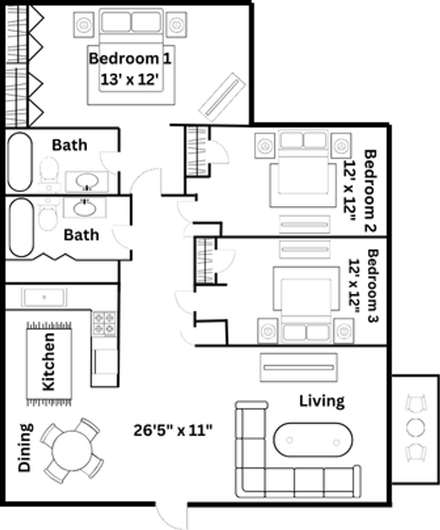 Vestavia Hills Apartment: 2070 Vestavia Park Court