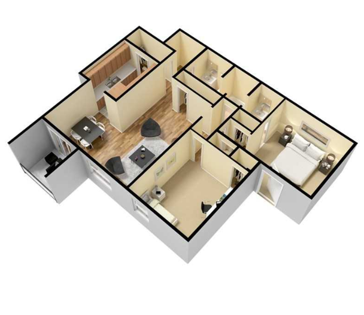 Florence Apartment: 1541 Helton Drive