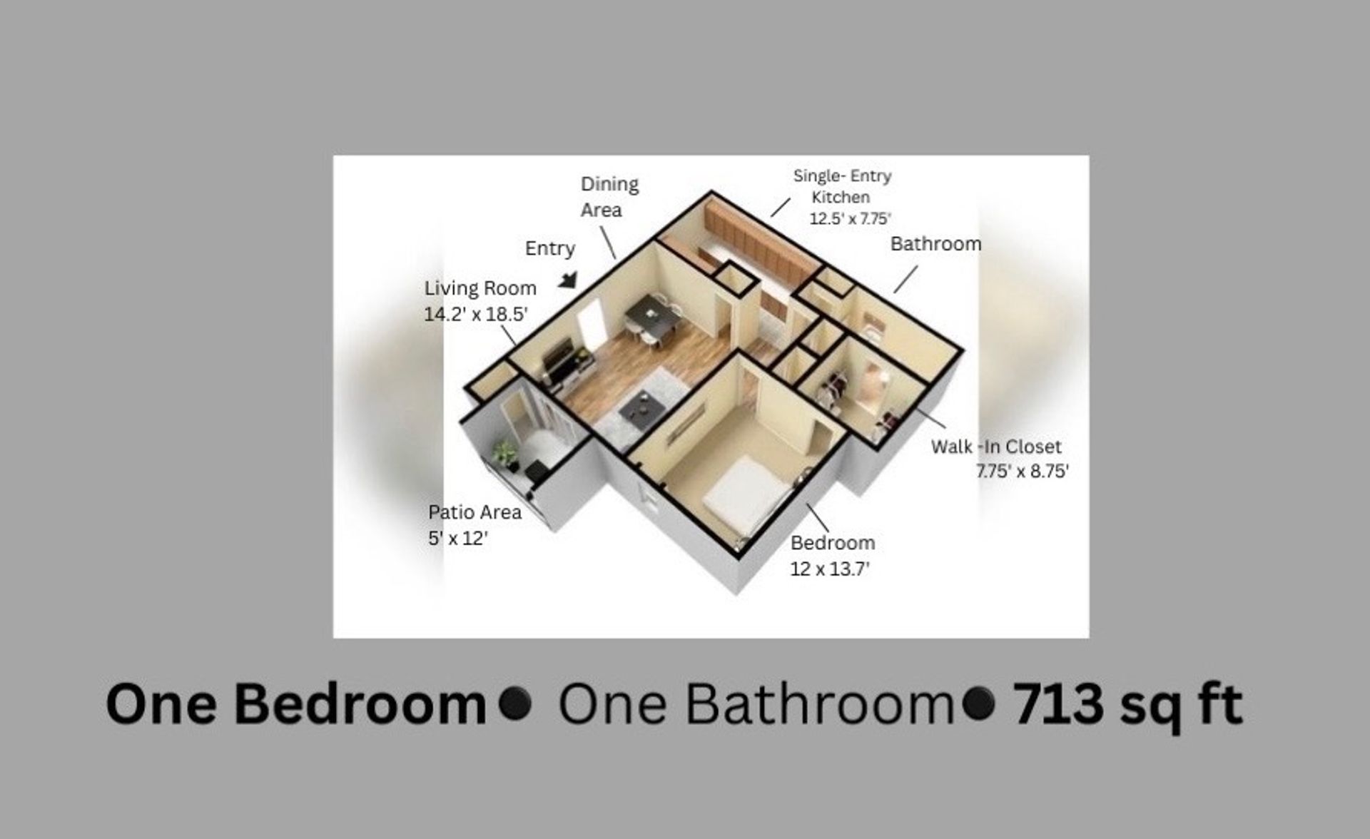 Florence Apartment: 1125 Bradshaw Drive