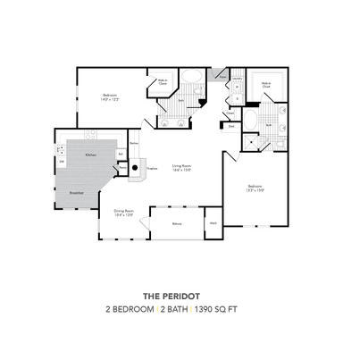 2 Bedroom Rental – 10090 Mill Run Circle #50, Owings Mills, MD 21117