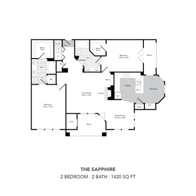 2 Bedroom Rental – 10090 Mill Run Circle #127, Owings Mills, MD 21117