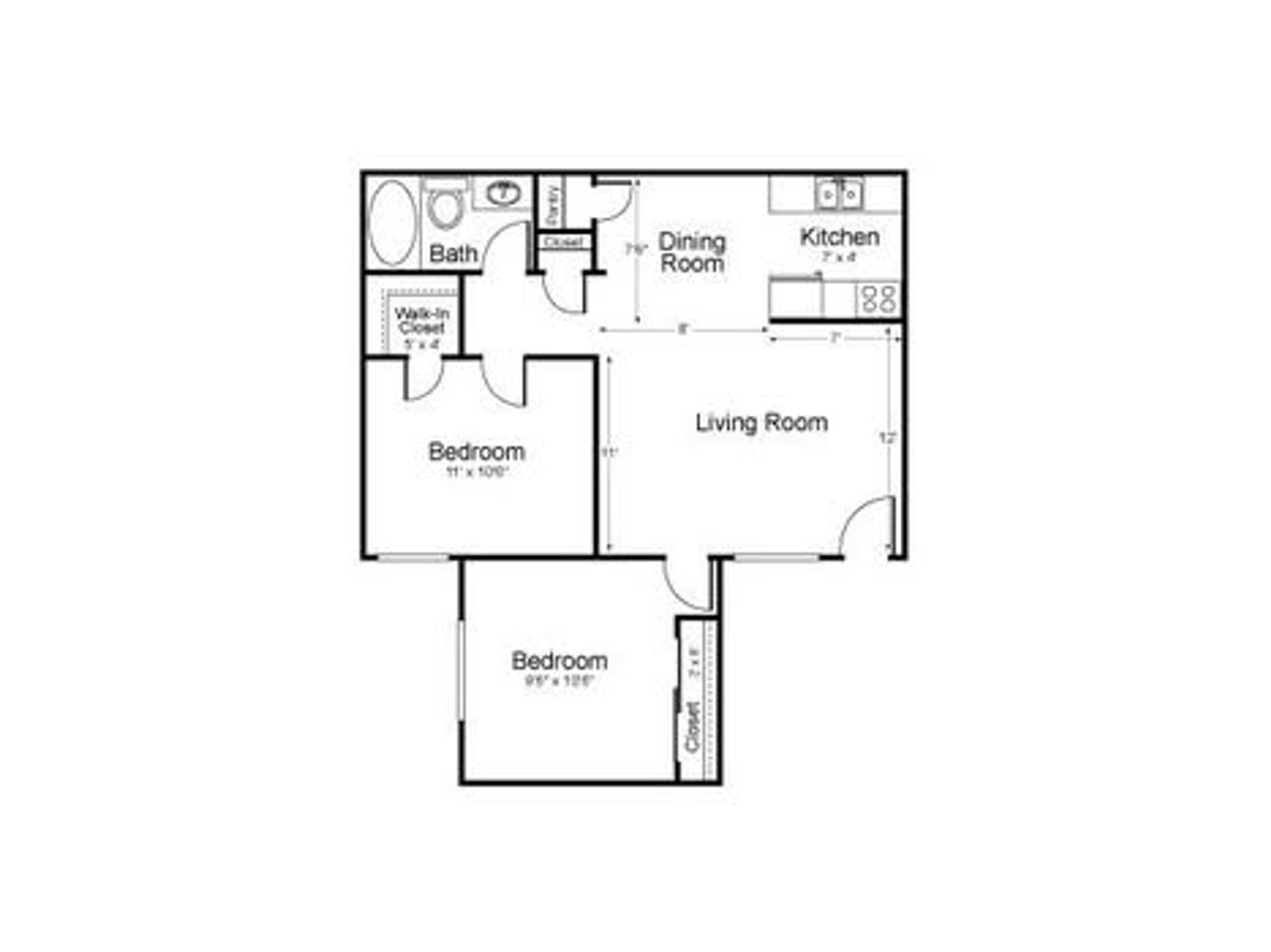 Phoenix Apartment: 1225 N 40th St