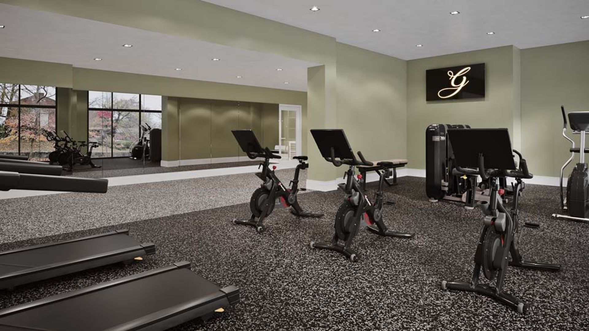 Gym at The Grace