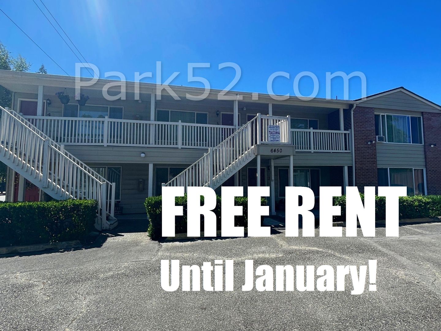 Tacoma Apartment: 6450 S Mason #7