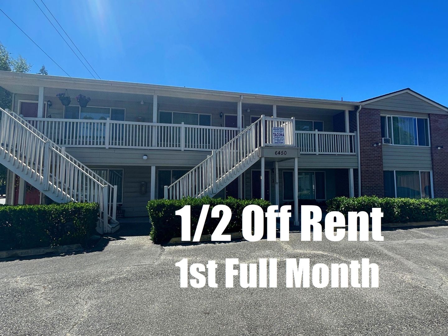 Tacoma Apartment: 6450 S Mason #6