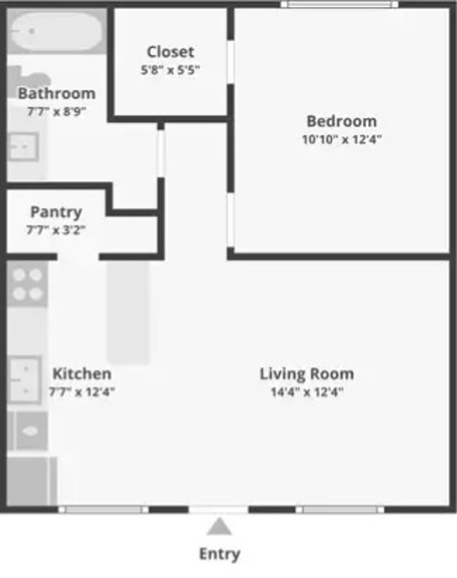 Austin Apartment: 1302 Parker Lane