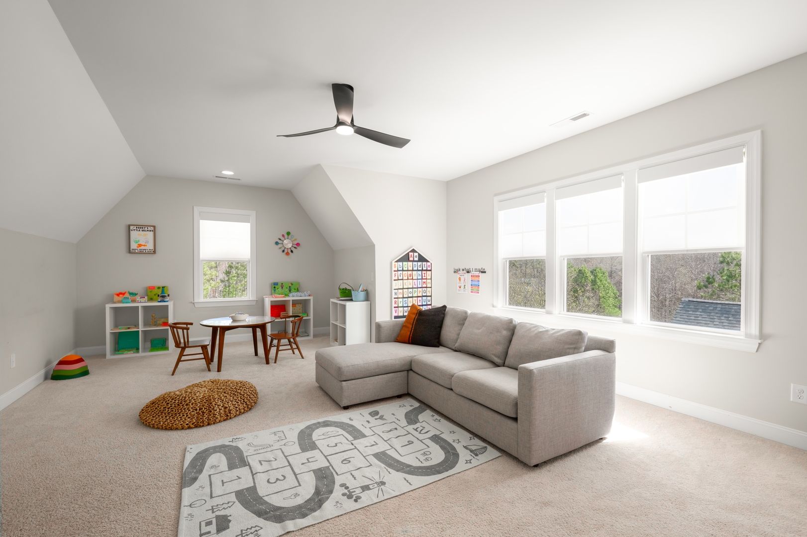 Playroom at 210 Lookout Ridge