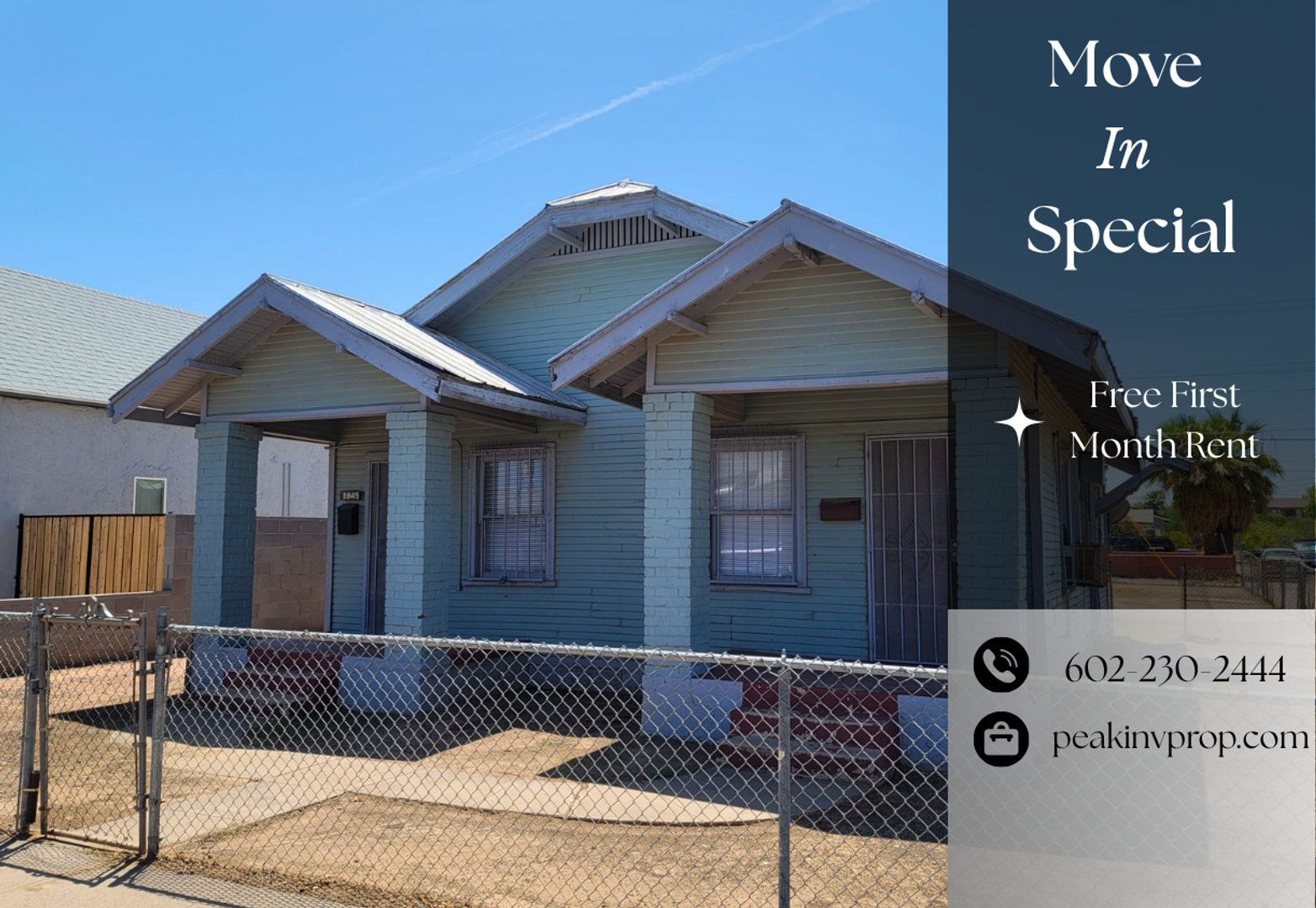 PHOENIX Apartment: 1145-1147  W FILLMORE ST