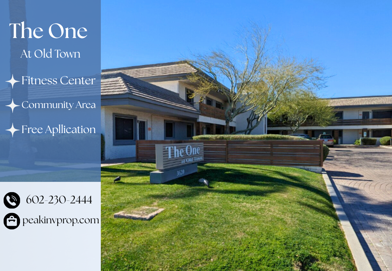 SCOTTSDALE Apartment: 3620 N MILLER RD
