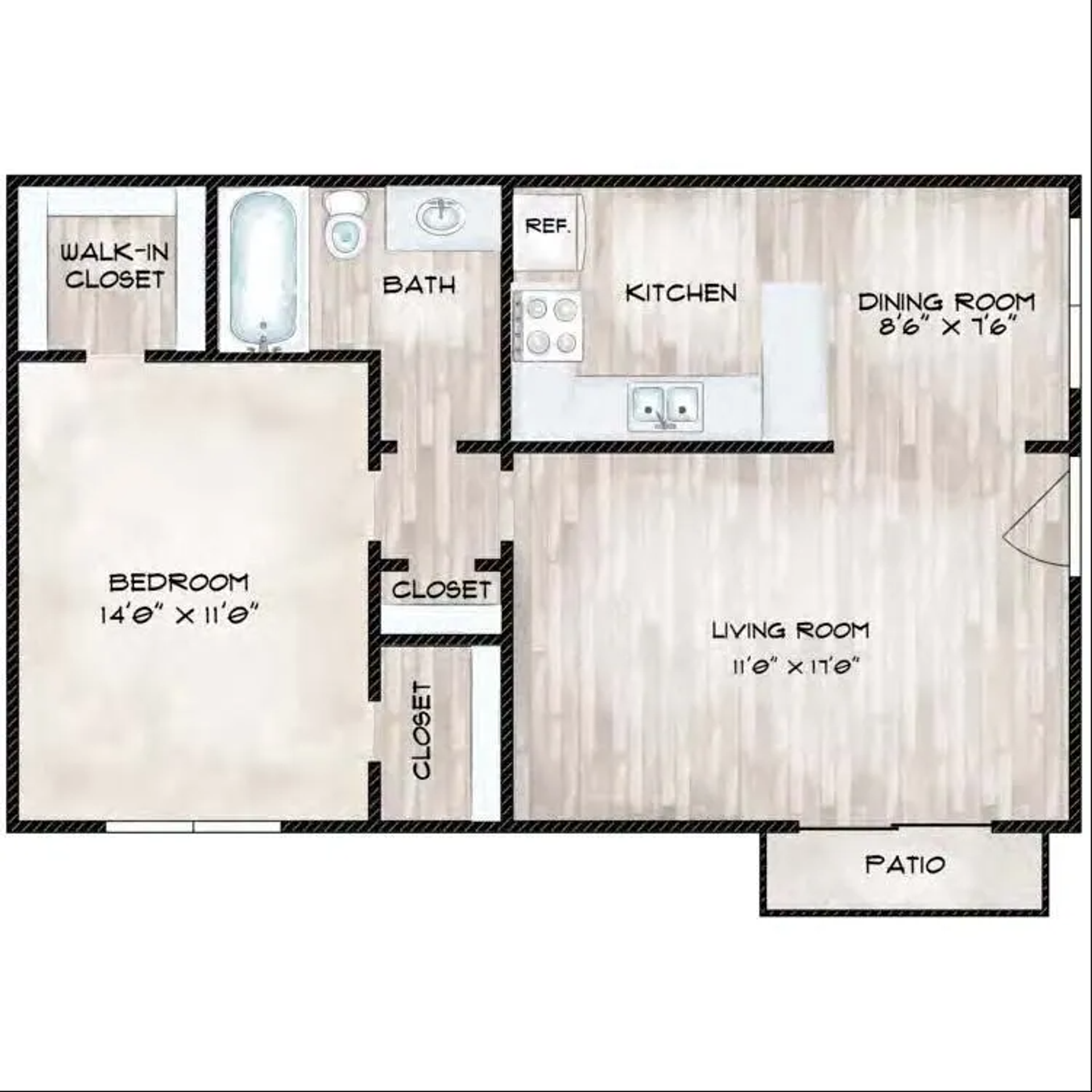 Tulsa Apartment: 5101 S. Madison