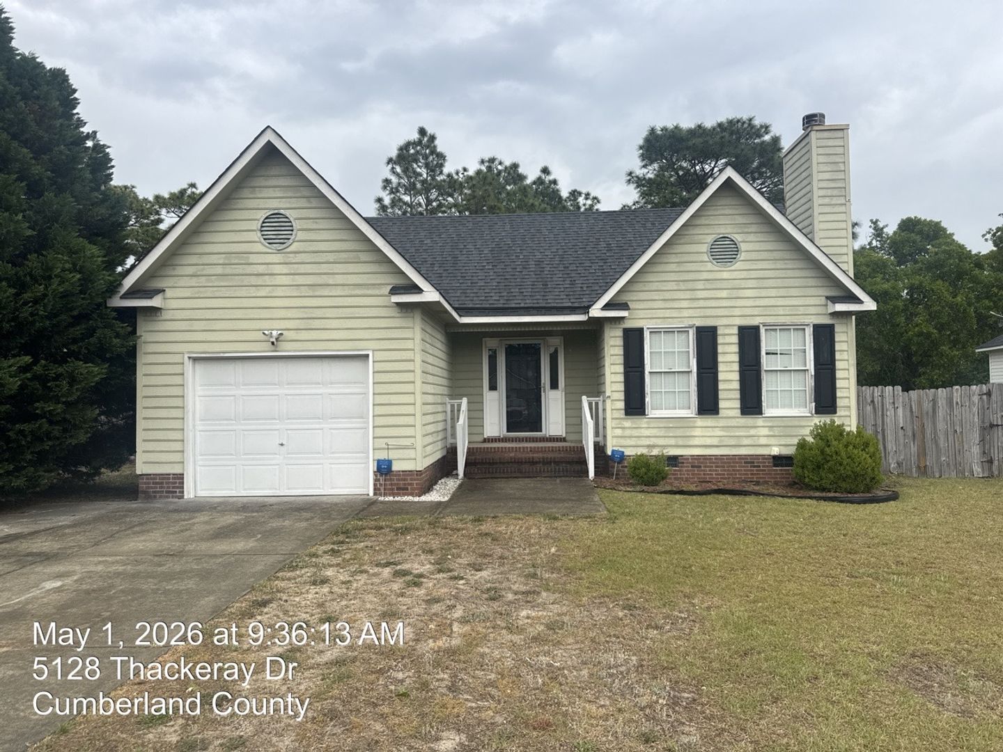 Fayetteville House: 5128 Thackeray Drive
