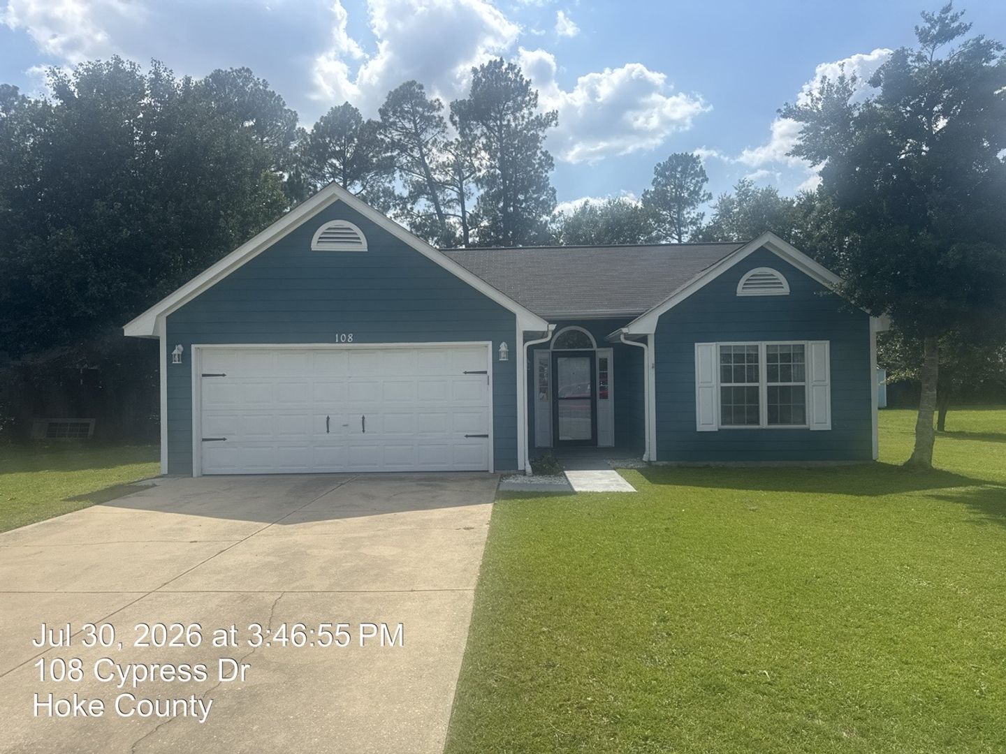 Raeford House: 108 Cypress Drive