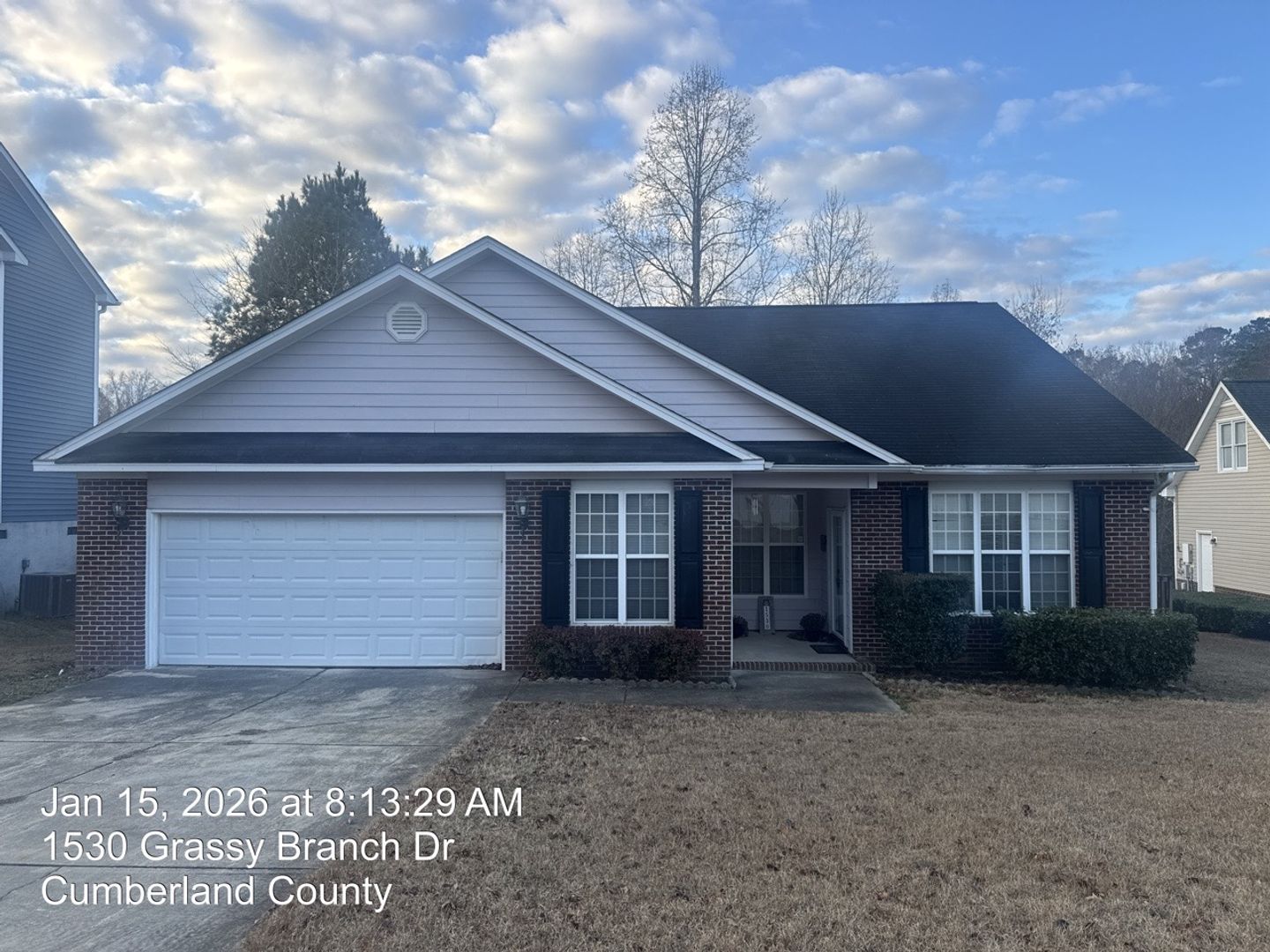Fayetteville House: 1530 Grassy Branch Drive