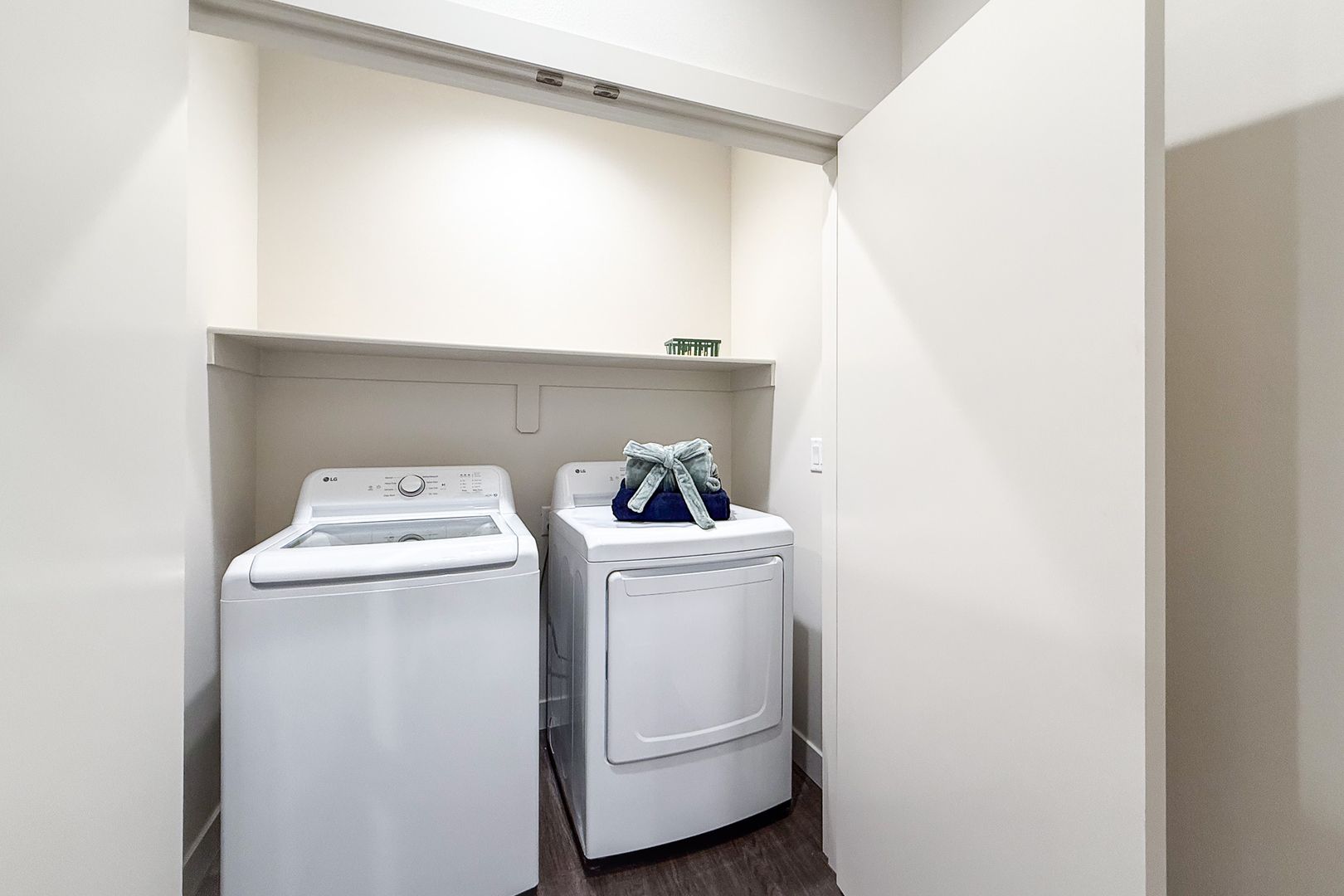 Laundry room at The Towns On Elm (1 of 4)