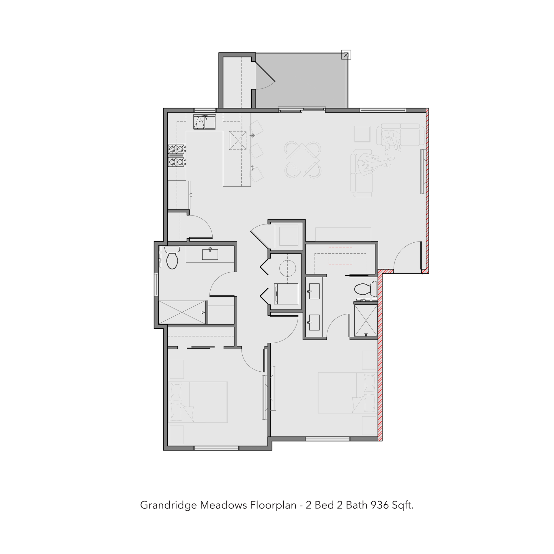 Grandview Apartment: 1007 Grandridge Road